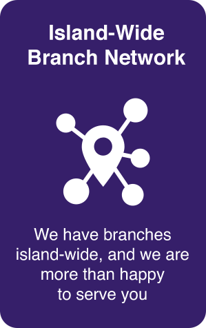 AMF Island-Wide Branch Network